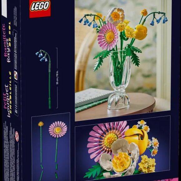 LEGO Botanicals Petite Sunny Bouquet - NIB - Picture 6 of 6